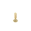 Charm eye pendant gold plated