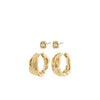 Pilgrim Feel Set of 2 Earrings, Gold