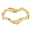 Pilgrim Feel Wave Bangle, Gold