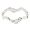 Pilgrim Feel Wave Bangle, Silver