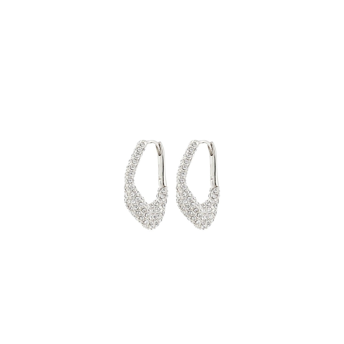 Pilgrim Fenix Earrings, Silver