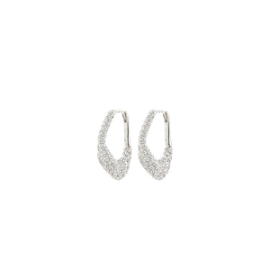 Pilgrim Fenix Earrings, Silver