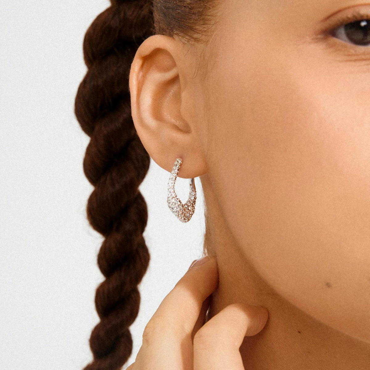 Pilgrim Fenix Earrings, Silver