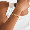 Pilgrim Fire Bracelet, Gold