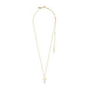Pilgrim Flynn Cross Necklace, Gold