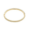 Pilgrim Focus CZ Bangle, Gold