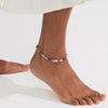 Pilgrim Force Ankle Bracelet, Silver Multi