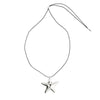 Pilgrim Force Starfish Necklace, Silver
