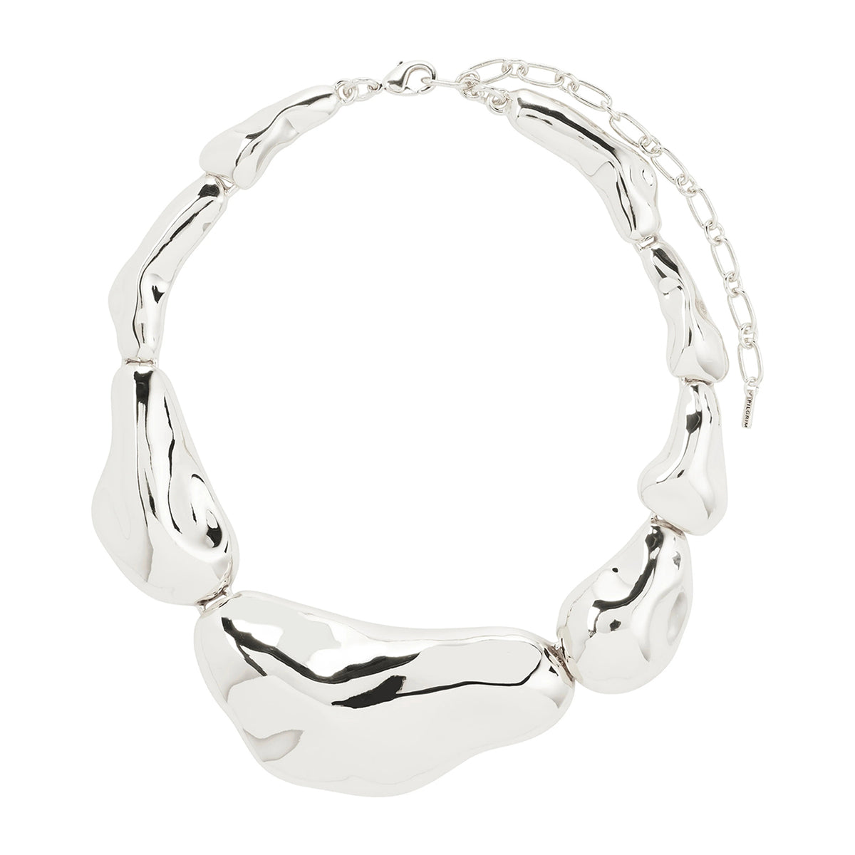 FREE statement necklace silverplated