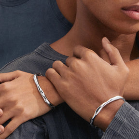 HARRISON bangle silverplated