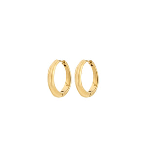 HARRISON hoops goldplated