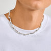HARRISON necklace silverplated