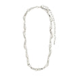 HARRISON necklace silverplated