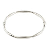 Pilgrim Haze Bangle, Silver