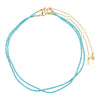 Pilgrim Haze Set of 2 Layering Necklace, Blue