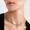 Pilgrim Haze Set of 2 Layering Necklace, Blue