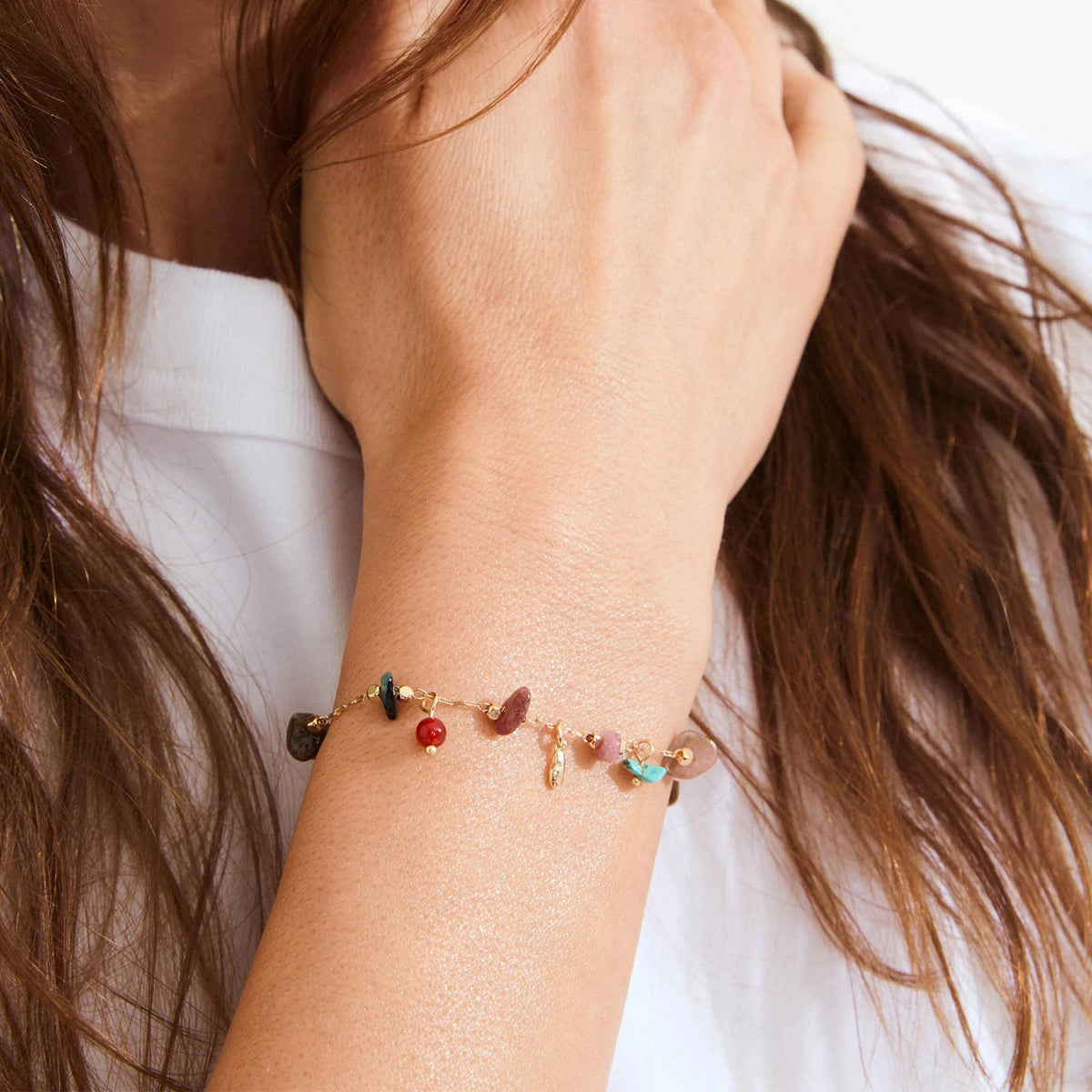 Pilgrim Here Bracelet, Gold