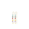 Pilgrim Here Chain Drop Earrings, Gold