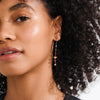 Pilgrim Here Chain Drop Earrings, Gold