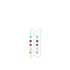 Pilgrim Here Chain Drop Earrings, Silver