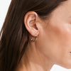 Pilgrim Here Hoop Earrings, Gold