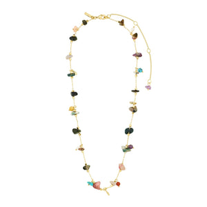 Pilgrim Here Necklace, Gold