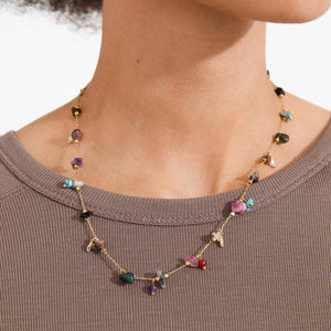 Pilgrim Here Necklace, Gold
