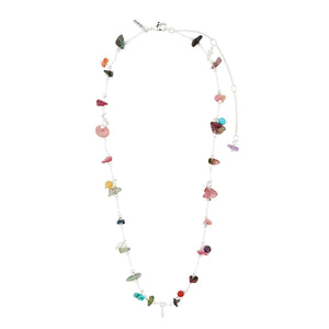 Pilgrim Here Necklace, Silver