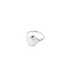 Pilgrim Here Adjustable Ring, Silver