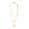 Pilgrim Here Set of 2 Necklaces, Gold