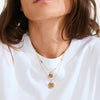 Pilgrim Here Set of 2 Necklaces, Gold