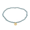 Pilgrim Indie Beaded Bracelet, Dusty Blue
