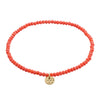 Pilgrim Indie Beaded Bracelet, Peach