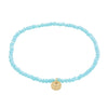 Pilgrim Indie Beaded Bracelet, Sky Blue