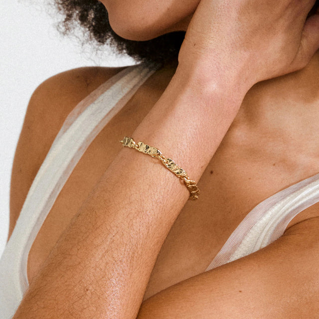 INSTANT bracelet goldplated