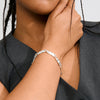 INSTANT bracelet silverplated