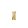 INSTANT hoops goldplated