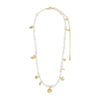 Pilgrim Intent Pearl Necklace, Gold