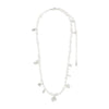 Pilgrim Intent Pearl Necklace, Silver