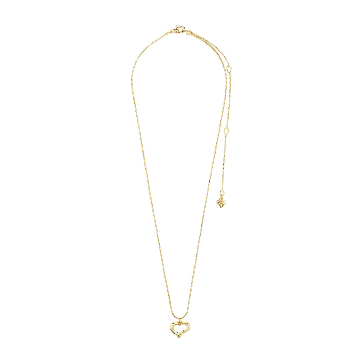 Pilgrim Iris Necklace, Silver