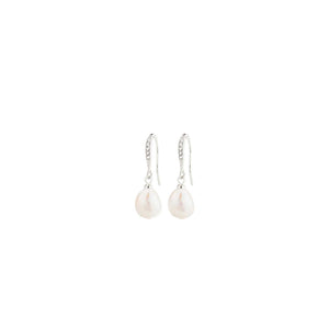 Pilgrim Jasmin Pearl Earrings, Silver