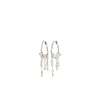 JASPER earrings silverplated