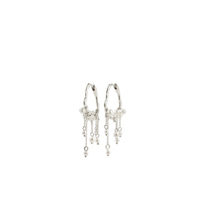 JASPER earrings silverplated