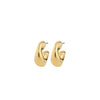 Pilgrim Jennings Half Hoop Earrings, Gold