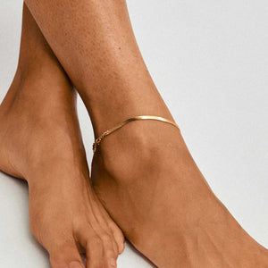 Pilgrim Joanna Ankle Bracelet, Gold
