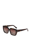 Pilgrim Jogli Chunky Sunglasses, Tortoise Shell