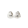 Pilgrim Johnnie Hoop Earrings, Silver