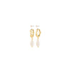 Pilgrim Jonne Set of 2 Pearl Earrings, Gold