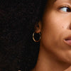 Pilgrim Jorun Hoop Earrings, Gold