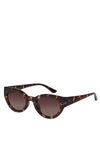 Pilgrim Juna Cat Eye Sunglasses, Tortoise Brown